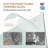 Matte Black Aluminum Frame 48" X 72" Double Sliding Shower Door, 1/4" (6Mm) Clear Tempered Glass, Waterproof Design, Easy Setup In Bathroom Frame48" 72"Double Doorclear Glassanti-Rust-120954763