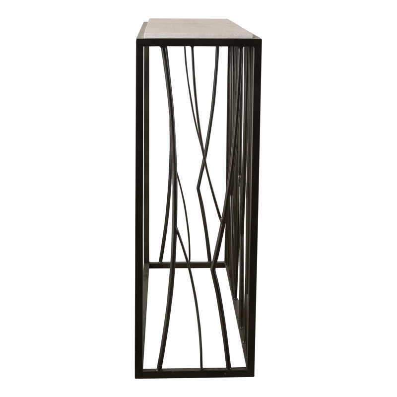 Imane 36'' W Stone Console Table