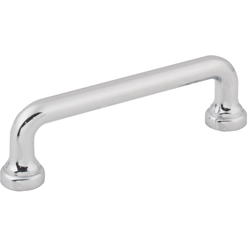 Malin Polished Chrome Modern Cabinet Pull with Mounting Hardware