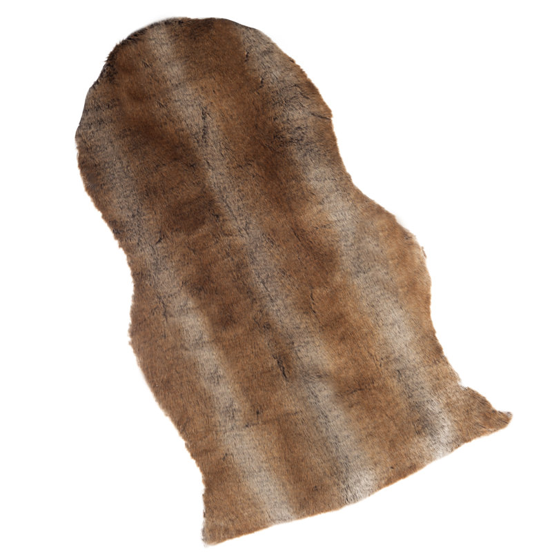 Tapis en peau de mouton Winegar