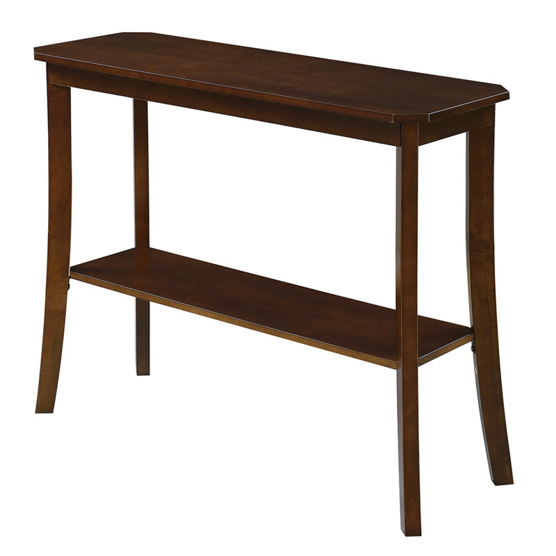 Slayter 38"W Console Table with Storage, Espresso, 30" H x 38" W x 14" D