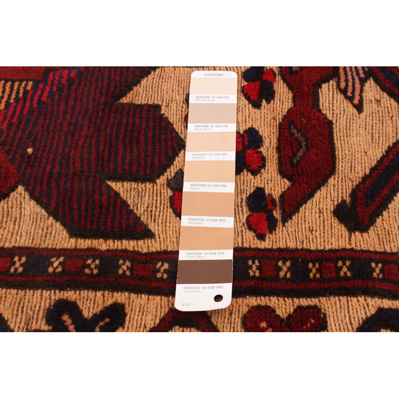 Tapis brun clair 3 pi 11 po x 6 pi Miruna