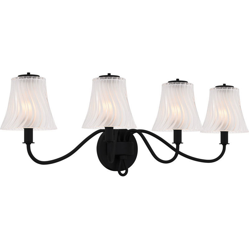 Luminaire de salle de bain Amarieon, Noir mat