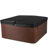 Amplified™ 6-Person 100-Jet Double-Lounger Hot Tub Spa with Bluetooth Stereo, 3 Pumps, LED Lighting, Stainless Steel Heater and Ozonator, Insulated Cover and Steps Included-99471676