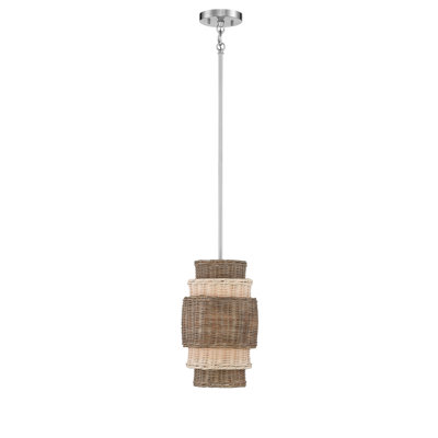 Luminaire suspendu pot unique 1 lumière Braylon