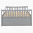 Platform Bed With Trundle And Drawers-621780518