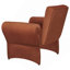 Fauteuil d'appoint rembourré Rust