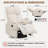 Manual Small Recliner Rocking Chair For Nursery/relaxation, Corduroy Swivel Glider Recliner For Living Room Bedroom, Brown Rocking Chair Nursery Recliners For Small Spaces, Side Pockets(beige)-74747467
