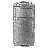 Polytec Side Entry Trash Container, Square, Tray, Dual Flipper, Dome Top-112754505