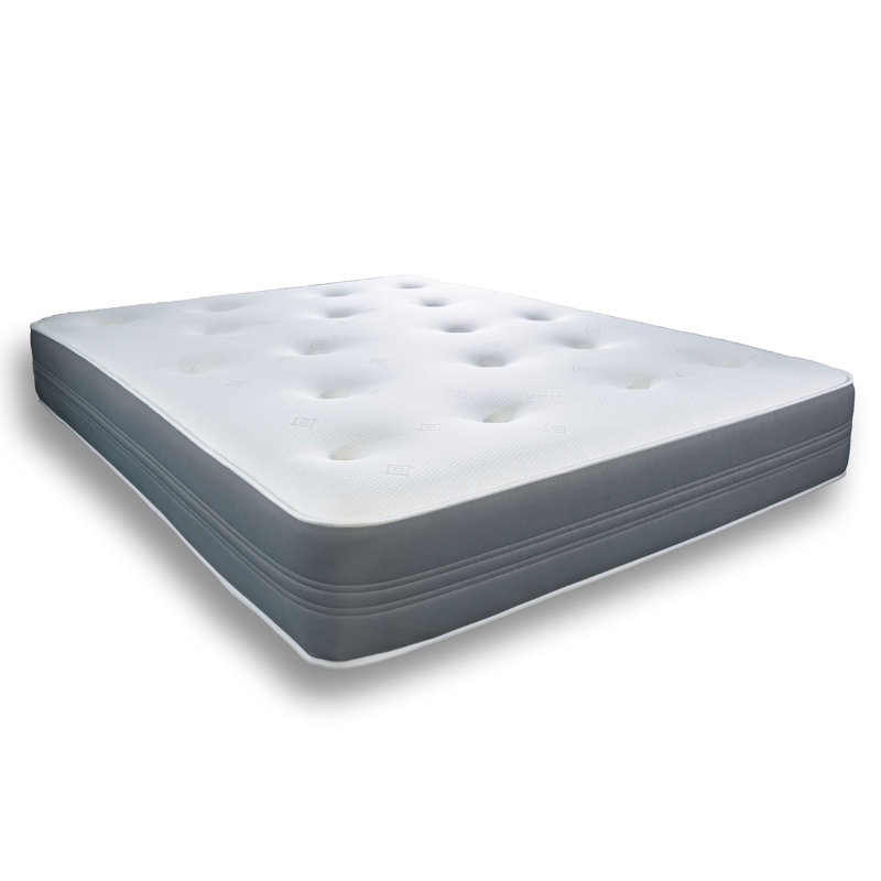 Abye White Noise Open Coil Mattress, Kingsize (5')