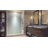 Vinesse 59 in. W x 76 in. H Single Added Frameless Shower Door with Header and Clear Glass-15662723-15662722