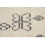 Tapis ivoire en laine noué à la main de conception unique 9 pi 1 po x 12 pi 2 po New Age