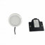 Structure de lit en L avec éclairage vers le bas à DEL et port USB-1327359689