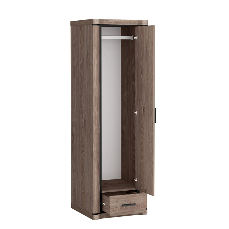 Clothing Wardrobe Dallas D-19, Truffle Oak