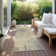 Alta Washable Abstract Indoor / Outdoor Rug