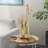 Khristan Resin Layered Cactus Decorative Gold Sculpture