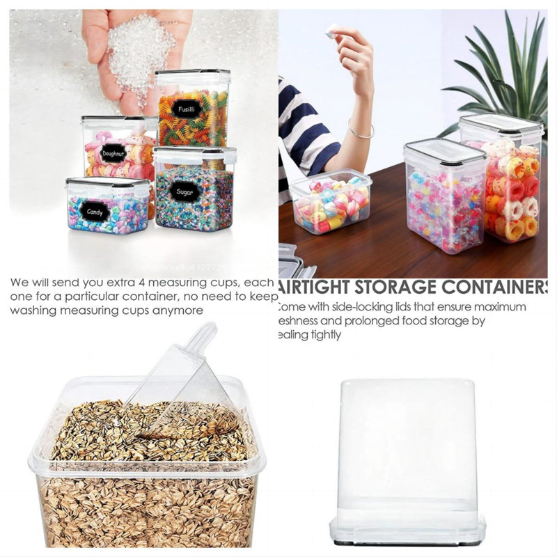 Rangement pour aliments Cheyenna - 28 contenants et 28 couvercles 