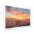 White Single Picture Framed