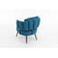 Chaise d'appoint rembourrée avec siège à ressorts ensachés-1979580197