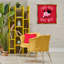 "Dog-Gone Love You", art mural sur toile flottant gris par Leeza Hernandez-1755969964-1755969967