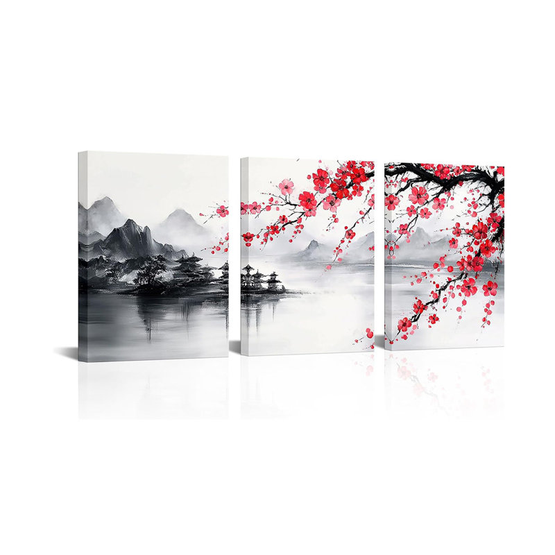 3 Piece Wrapped Canvas Print