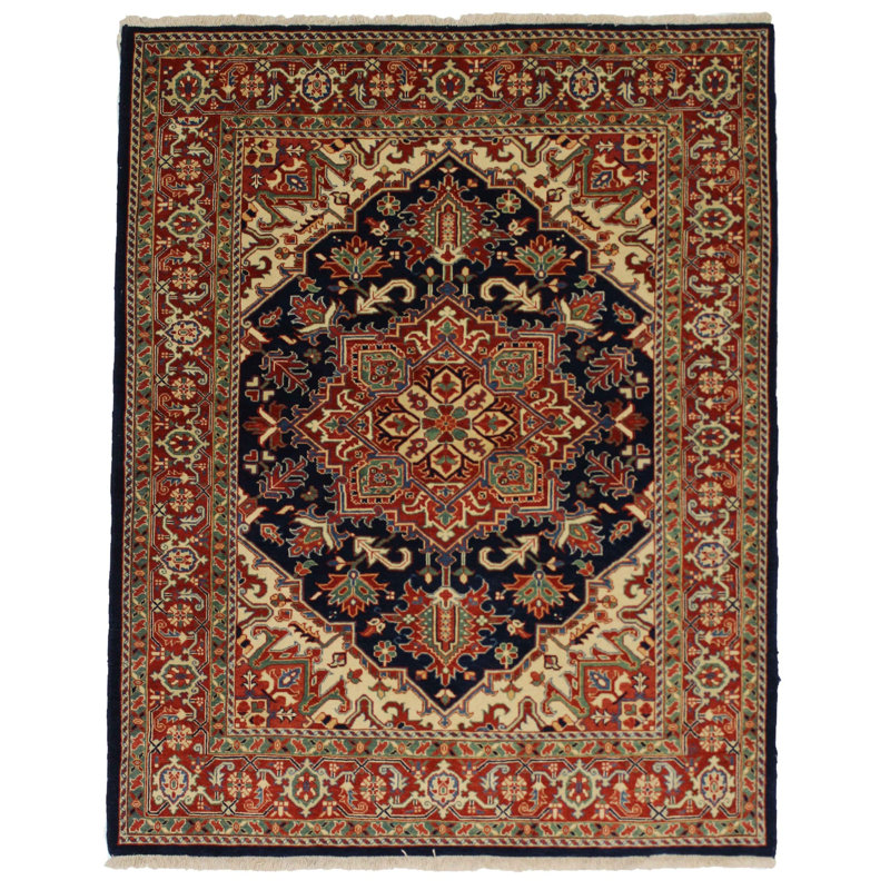 Tatiana Oriental Area Rug in Blue
