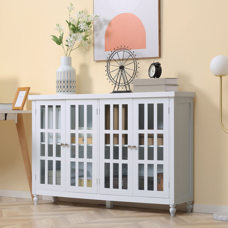 Buffet de 33,75 po Becca-Lea, Blanc