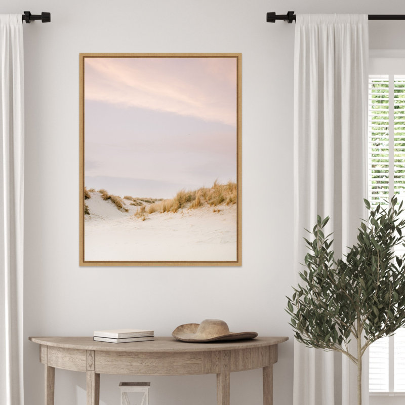 «Ameland Dunes 3» par Raisa Zwart, reproduction d'art sur toile encadrée, H 30 po x l 23 po