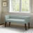 Upholstered Bench Teal