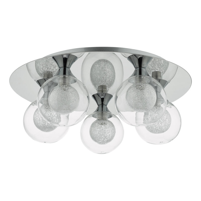 Lyndhur Glass Flush Mount
