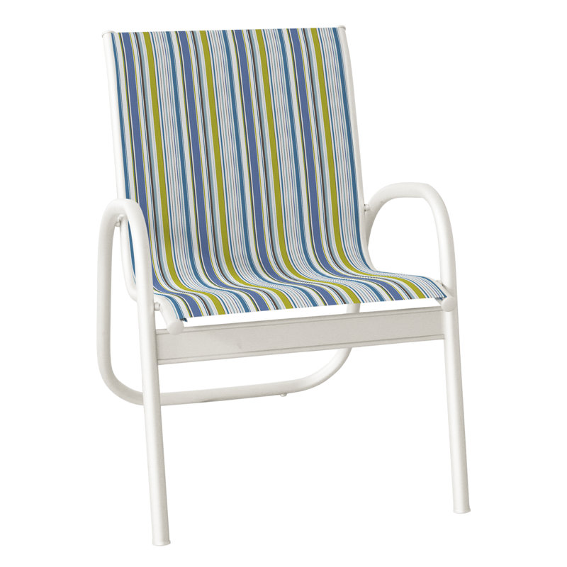 Fauteuil de patio Gardenella, Neige texturée, Littoral