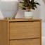 Jerred 2 - Drawer Solid Wood Nightstand-97425502-97425500
