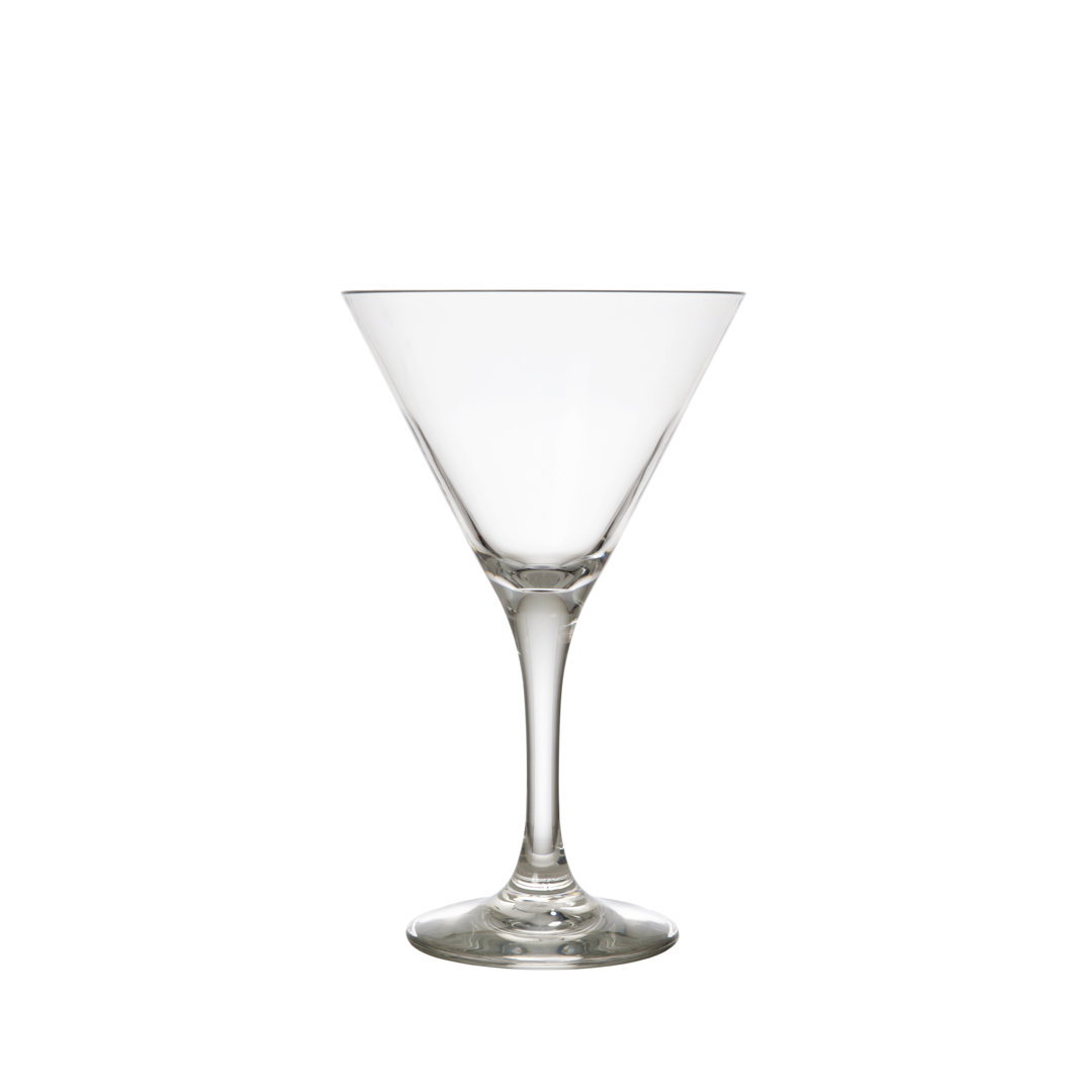 Outside 8.2 oz. Glass Martini Glass (Set of 6) Fortessa
