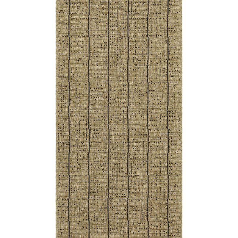 Indoor/Outdoor Area Rug, Rectangle 7'10" x 10'3", Beige/Black/Natural