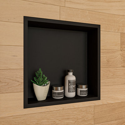 Adhesive Stainless Steel Shower Shelf