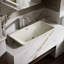 Iron Plains Metal Rectangle Dual Mount Bathroom Sink with Overflow-1271660272
