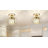 Temaraia 1-Light Crystal Semi Flush Mount Celling Light-1408573083