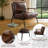 Avers Faux Leather Armchair-101549722
