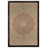 Mandala Collection Digital Print Cotton-Polyester Geometric Beige Rug-62173595