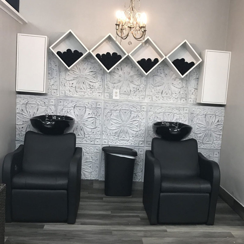Milan 24'' White Textured PVC Ceiling Tile Set