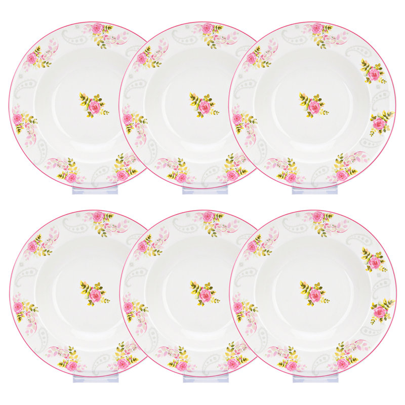 Rose Garden Deep Plate