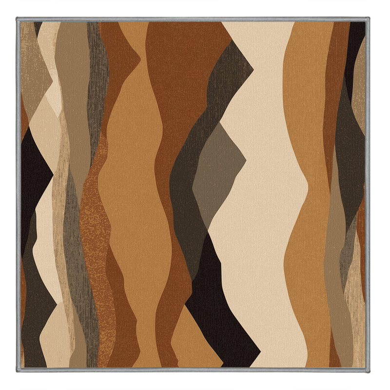 Twilight Peaks Rug, Square 8'