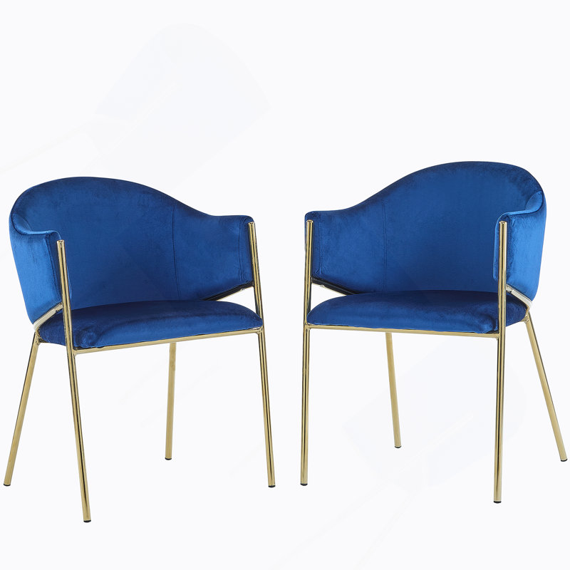 Chaise rembourrée Modern, Marine