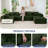 Boneless U Shaped Modular Sectional Sofa Couch-823979318-823979316
