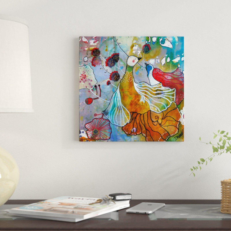 «La Danse», reproduction sur toile, H 12 po x l 12 po x P 0,75 po, Toile tendue