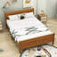 Base de lit plateforme en bois avec tête de lit Dovidio-1540447050-1540447044