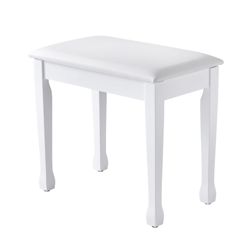 Upholstered Accent Chair, White