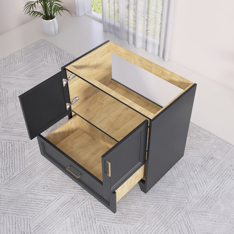 Base de meuble-lavabo simple 36 po seulement