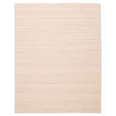 One-of-a-Kind 8'2" X 10'2" New Age Wool Area Rug in Cream