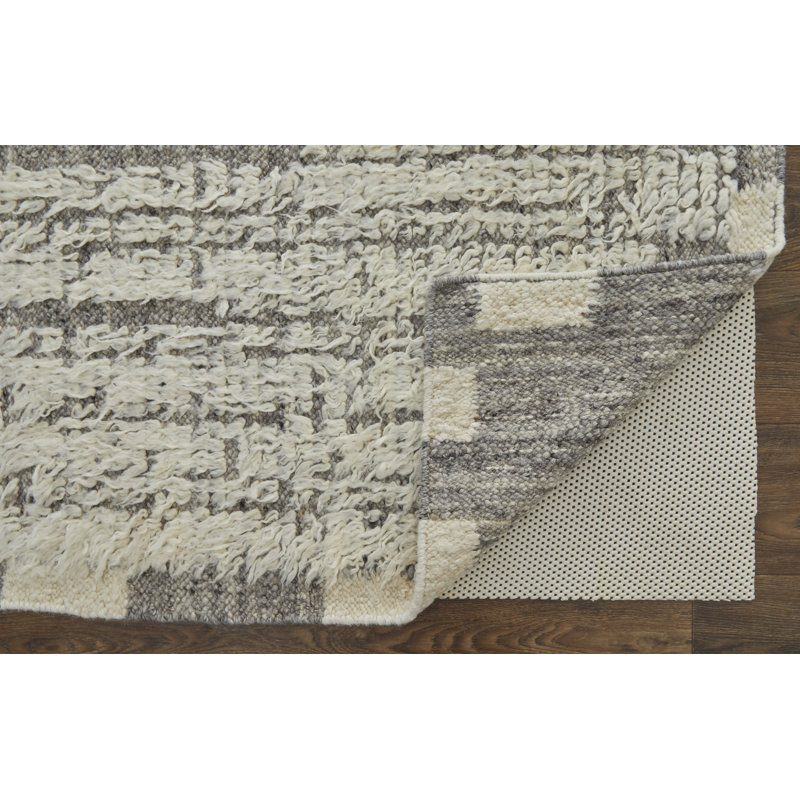 Ashby Wool Abstract Area Rug, Rectangle 3'6" x 5'6"